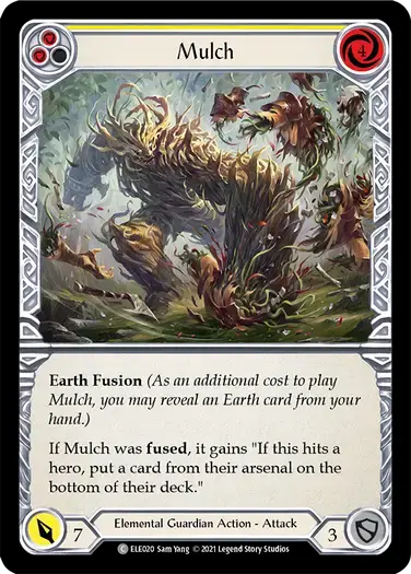 【ELE020/EN】Mulch[Yellow]