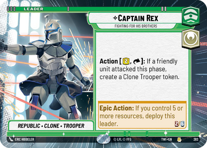 【TWI282/EN】Captain Rex - Fighting For His Brothers(HYPERSPACE)