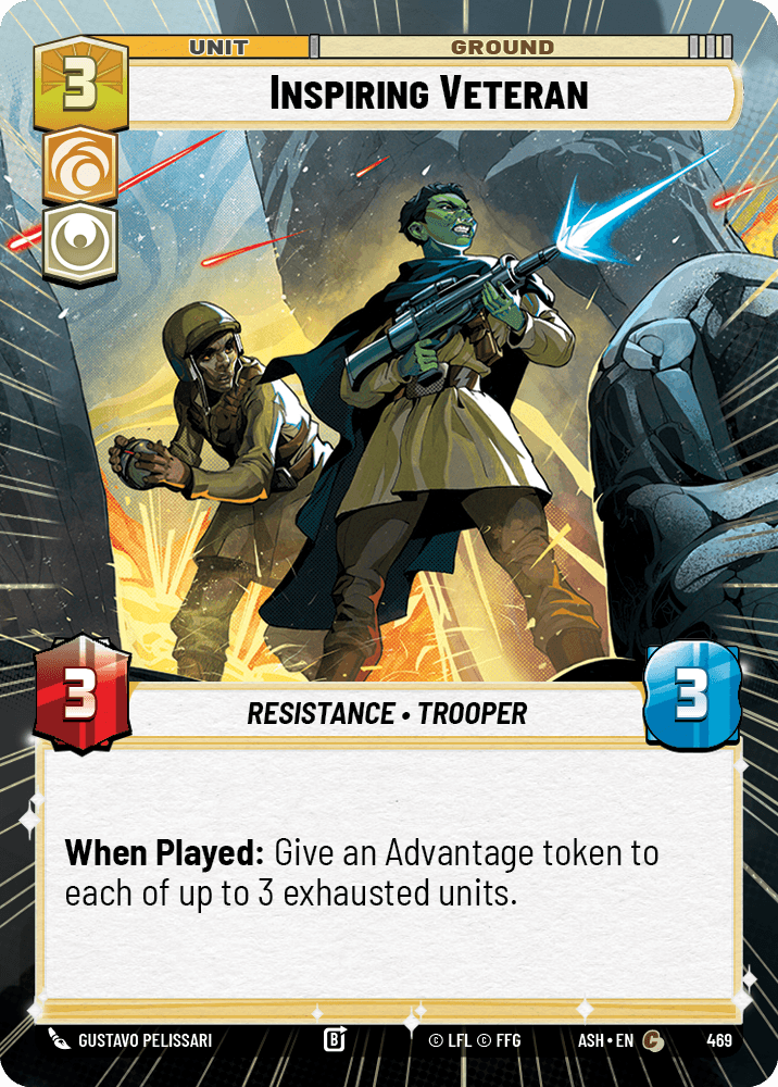 【ASH469/EN】Inspiring Veteran (Hyperspace)