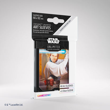 【GAMEGENIC】SWU ART SLEEVES - Obi-Wan Kenobi※配送方法はゆうパックをご選択ください