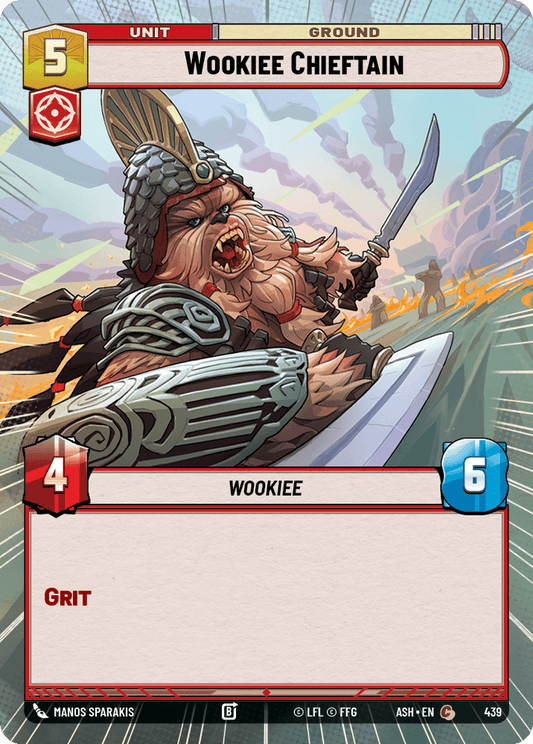 【ASH439/EN】Wookiee Chieftain (Hyperspace)