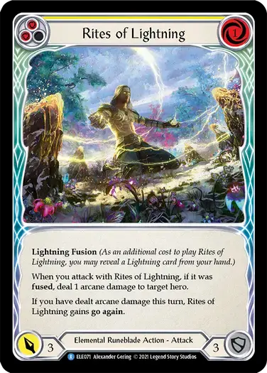【ELE071/EN】Rites of Lightning[Yellow]