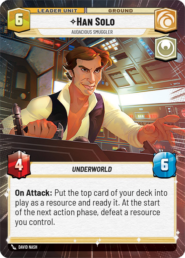 【SOR283/EN】Han Solo - Audacious Smuggler (HYPERSPACE)
