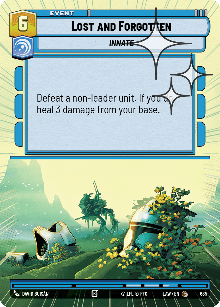【LAW635/EN】Lost and Forgotten (Hyperspace/Foil)