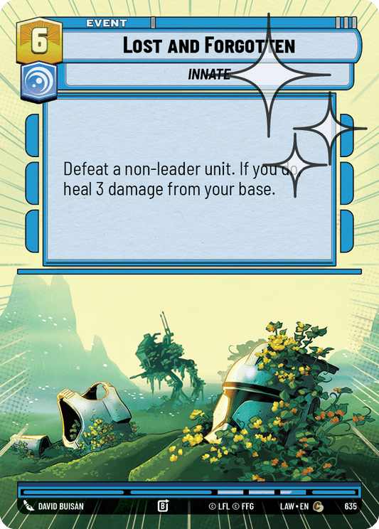 【LAW635/EN】Lost and Forgotten (Hyperspace/Foil)