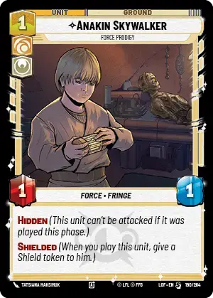 【LOF692/EN】Anakin Skywalker - Force Prodigy(Foil)