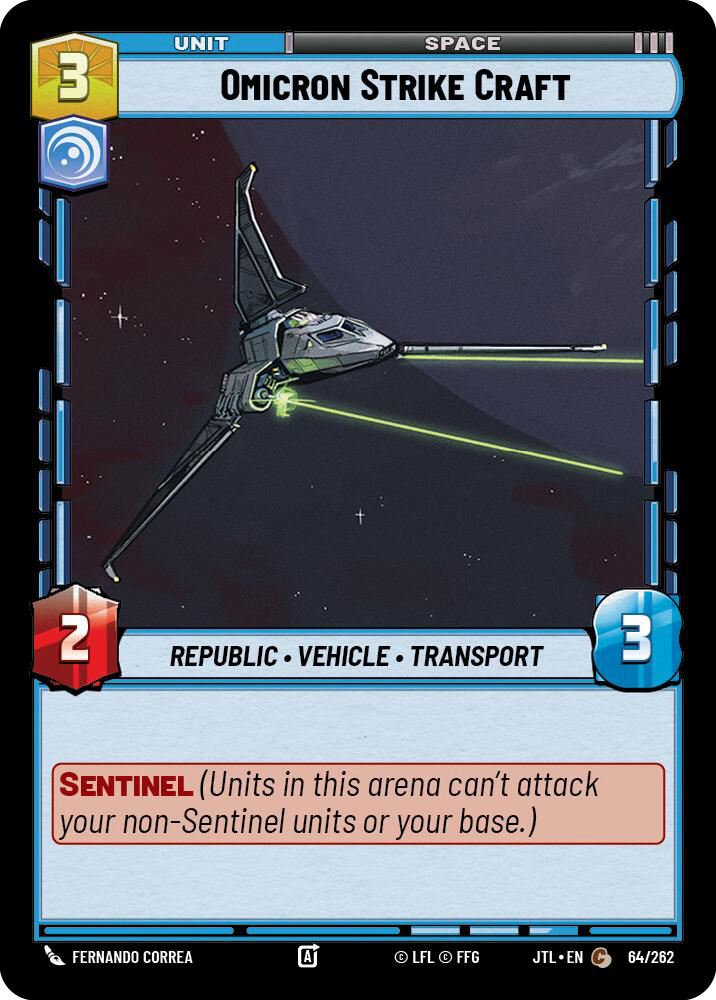 【JTL064/EN】Omicron Strike Craft