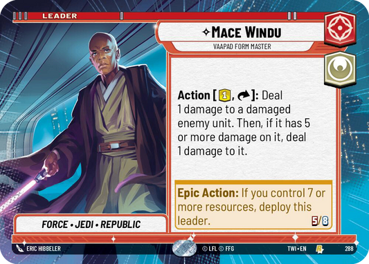 【TWI288/EN】Mace Windu - Vaapad Form Master(HYPERSPACE)