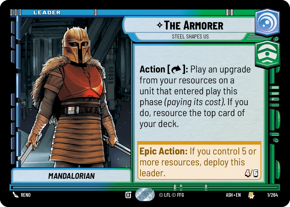【ASH001/EN】The Armorer - Steel Shapes Us