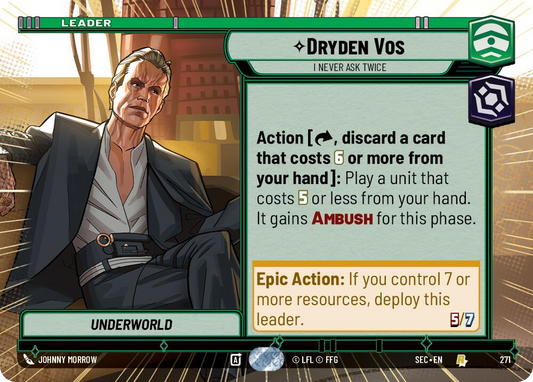 【SEC0271/EN】Dryden Vos - I Never Ask Twice (Hyperspace)