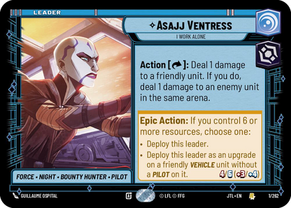 【JTL001/EN】Asajj Ventress - I Work Alone