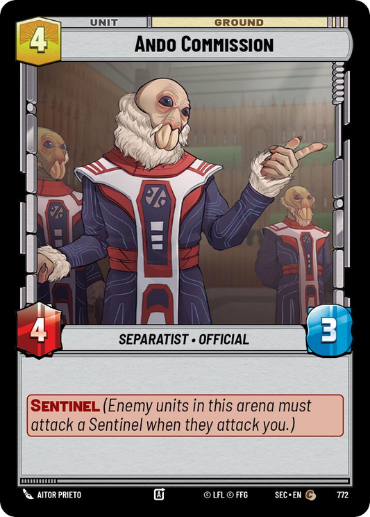 【SEC0772/EN】Ando Commission (Foil)