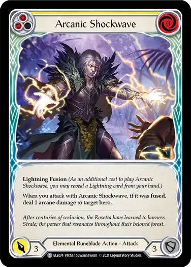 【ELE074/EN】Arcanic Shockwave[Yellow]