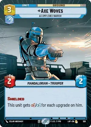 【LOF326/EN】Axe Woves - Accomplished Warrior(Hyperspace)