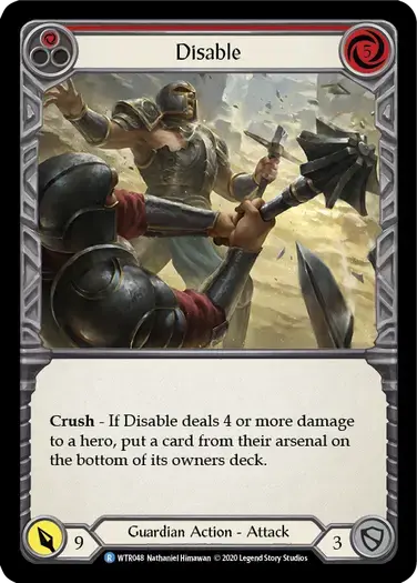 【U-WTR048/EN/RF】Disable[Red]