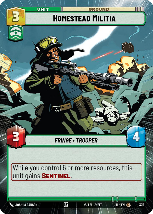 【JTL375/EN】Homestead Militia(Hyperspace)