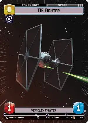 【JTLT005/EN】TIE Fighter(Hyperspace)