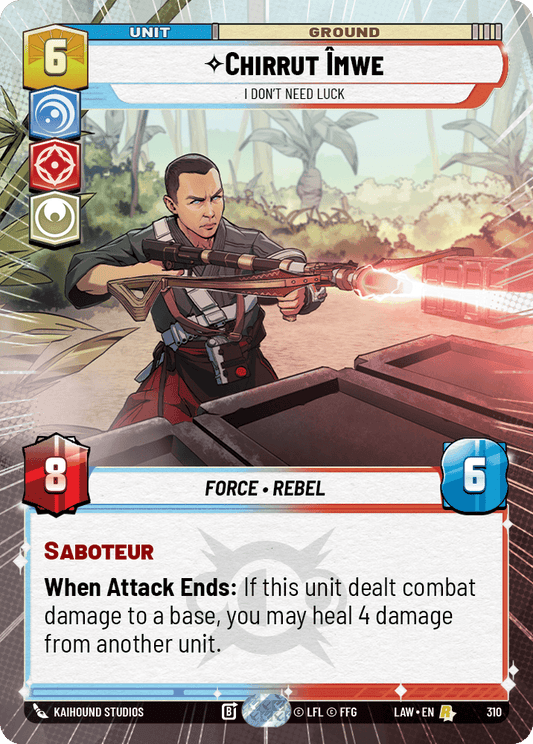 【LAW310/EN】Chirrut Îmwe - I Don't Need Luck (Hyperspace)