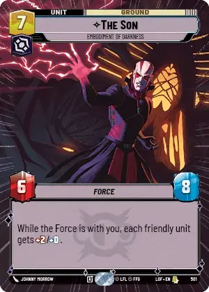 【LOF501/EN】The Son - Embodiment of Darkness(Hyperspace)