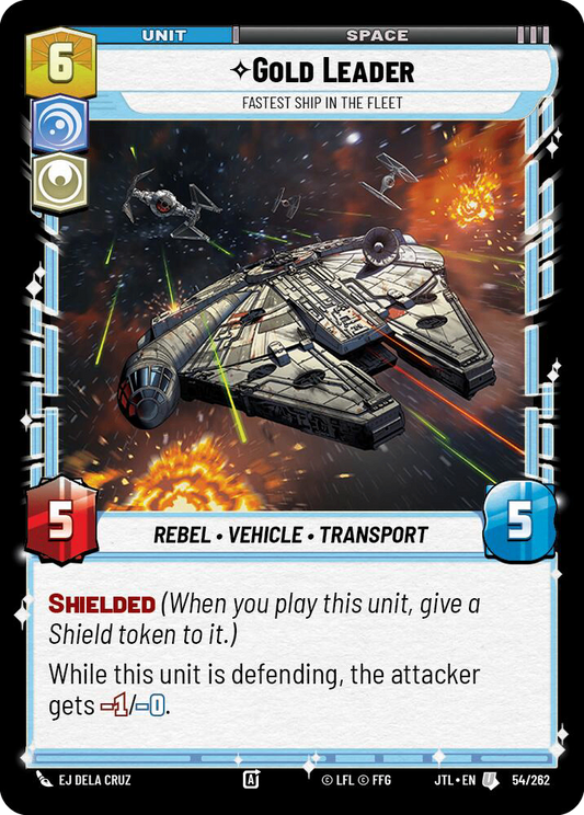 【JTL552/EN】Gold Leader - Fastest Ship in the Fleet(Foil)