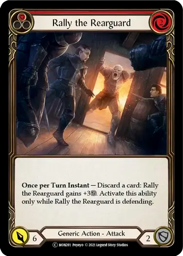 【U-MON281/EN/RF】Rally the Rearguard[Red]