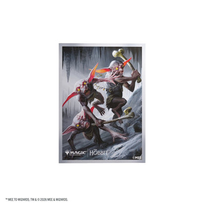 【GAMEGENIC】Magic: The Gathering | The Hobbit Premium Art Sleeves - Goblin Army Token※配送方法はゆうパックをご選択ください