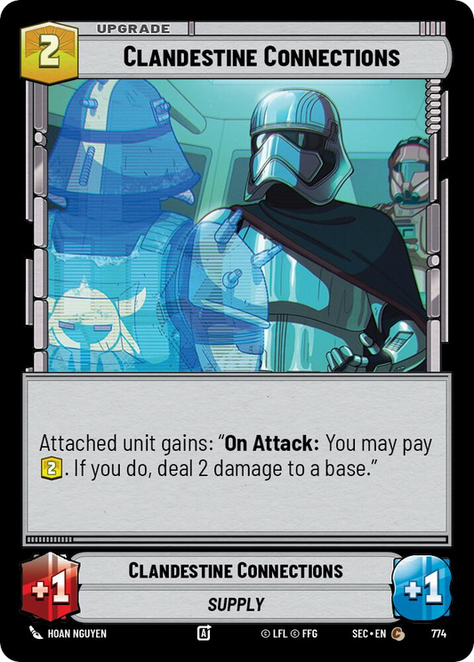 【SEC0774/EN】Clandestine Connections (Foil)