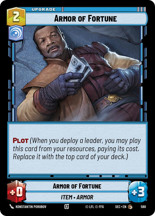 【SEC0580/EN】Armor of Fortune (Foil)