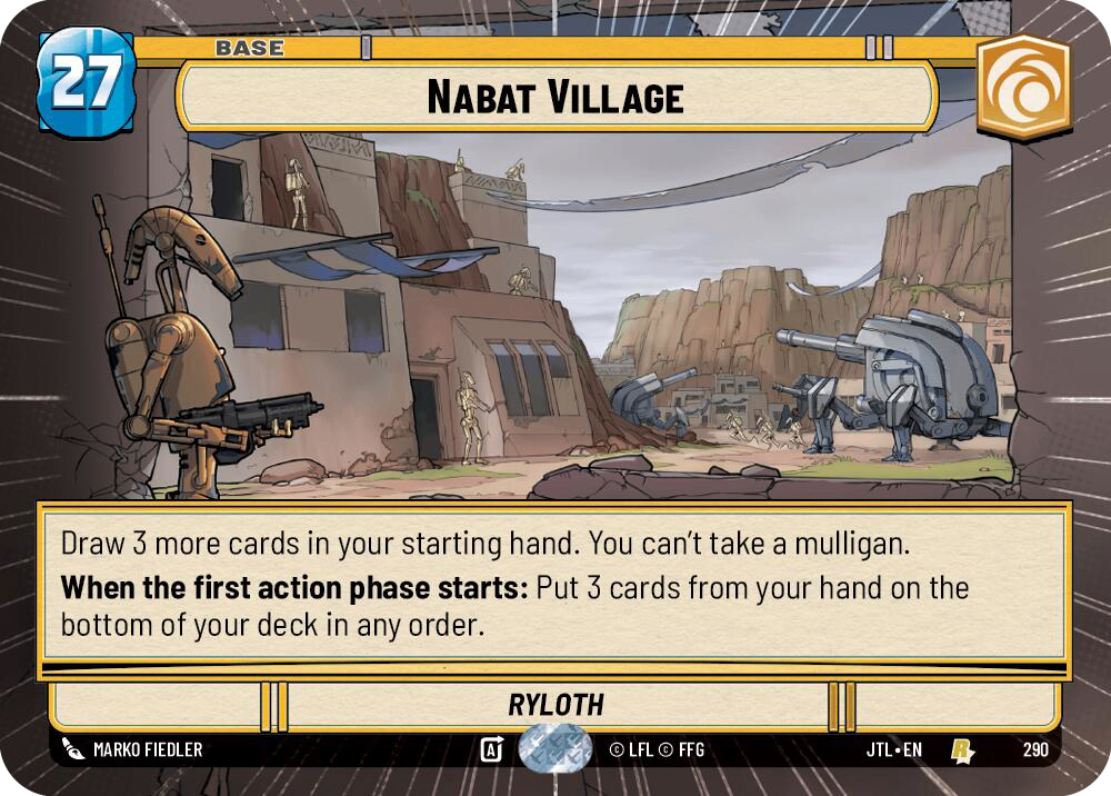 【JTL290/EN】Nabat Village(Hyperspace)