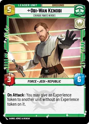 【LOF008/EN】Ob-Wan Kenobi - Courage Makes Heroes