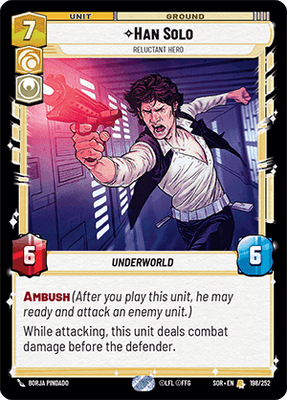 【SOR198/EN】Han Solo - Reluctant Hero