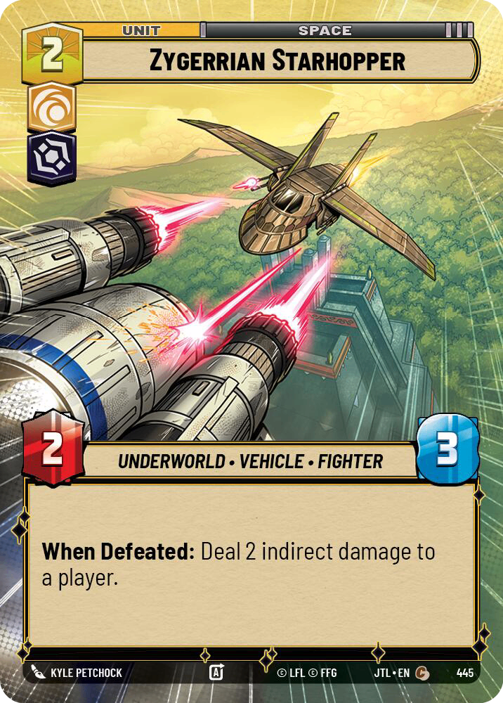 【JTL917/EN】Zygerrian Starhopper (HYPERSPACE/FOIL)