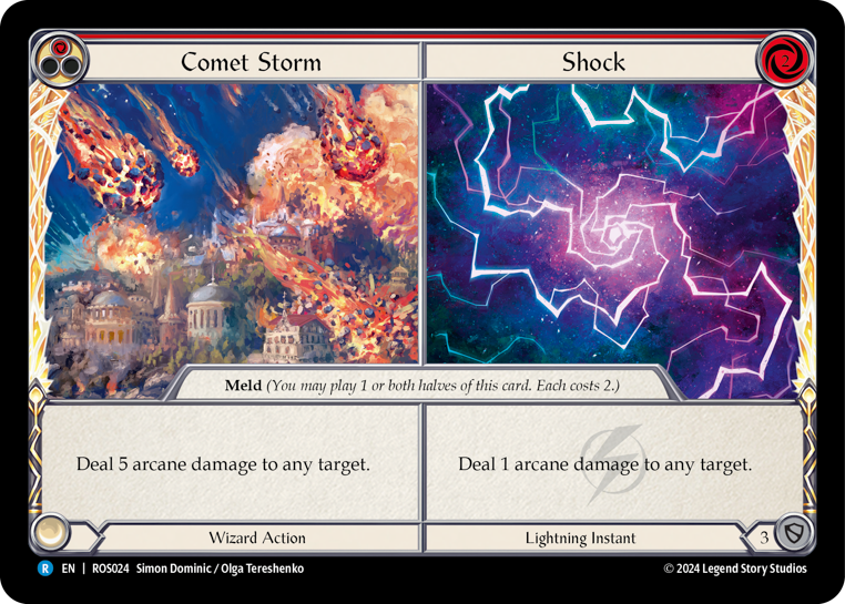 【ROS024/EN】Comet Storm+Shock/彗星の嵐+ショック