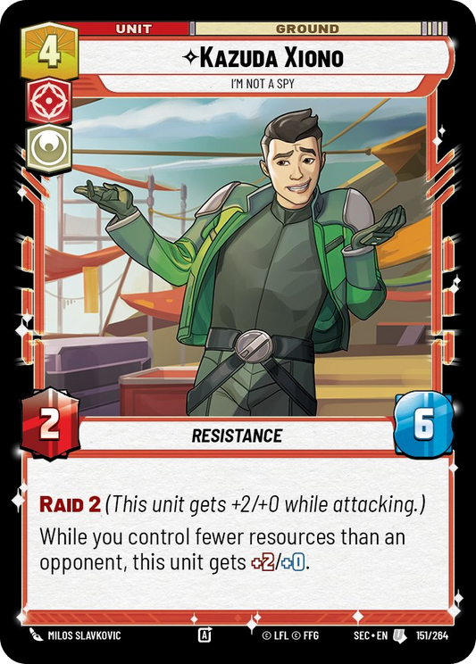 【SEC0151/EN】Kazuda Xiono - I'm Not A Spy