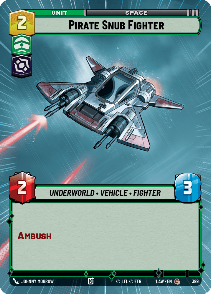 【LAW399/EN】Pirate Snub Fighter (Hyperspace)