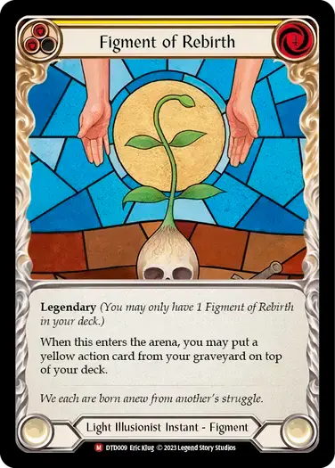 【DTD009/EN】Figment of Rebirth|Avalon, Archangel of Rebirth