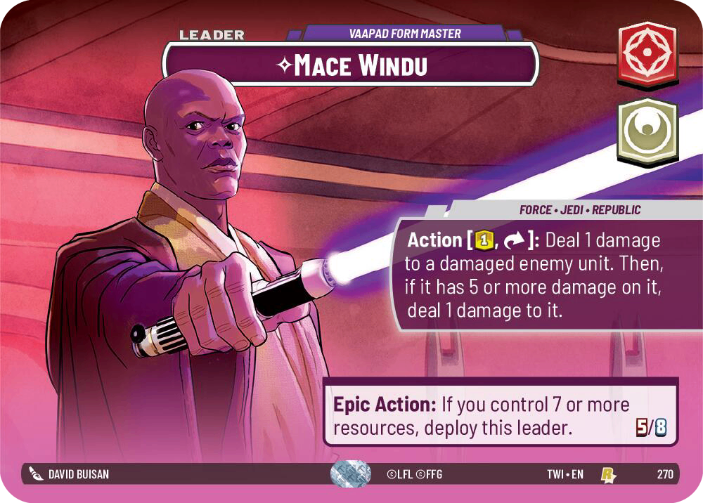 【TWI270/EN】Mace Windu - Vaapad Form Master(Showcase)