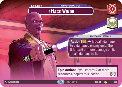 【TWI270/EN】Mace Windu - Vaapad Form Master(Showcase)