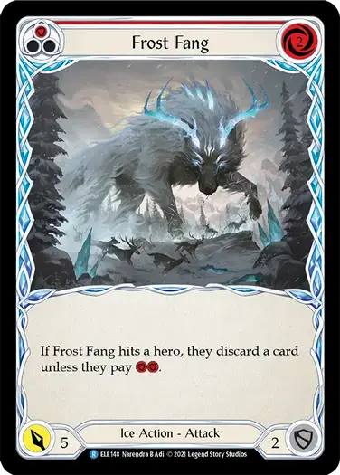 【ELE148/EN】Frost Fang[Red]