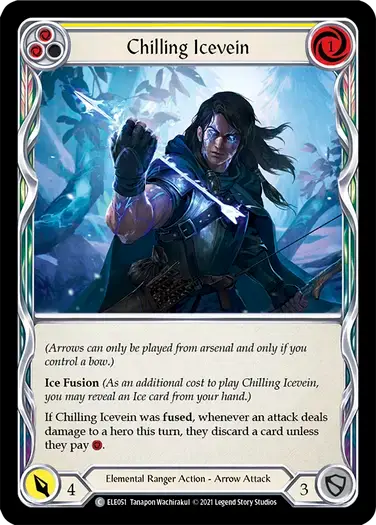 【ELE051/EN】Chilling Icevein[Yellow]