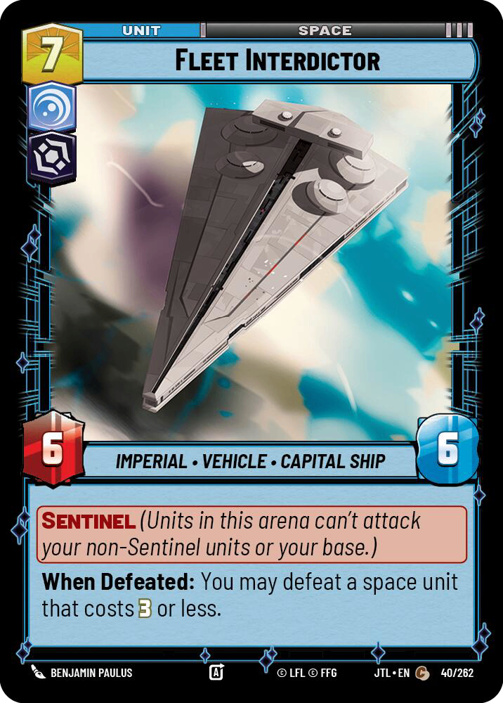 【JTL538/EN】Fleet Interdictor(Foil)