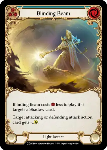 【U-MON086/EN】Blinding Beam[Blue]