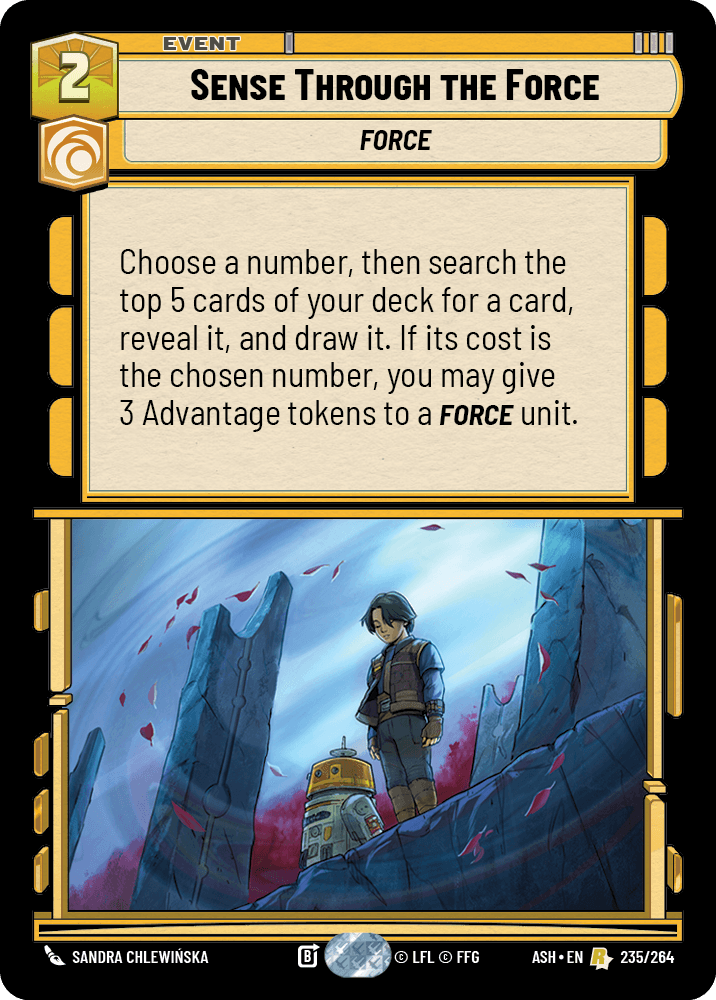 【ASH235/EN】Sense Through the Force