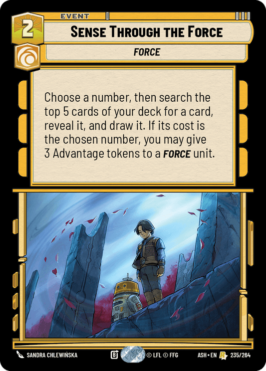 【ASH235/EN】Sense Through the Force