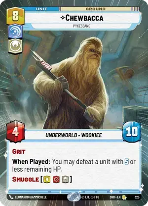 【SHD325/EN】Chewbacca - Pykesbane (HYPERSPACE)