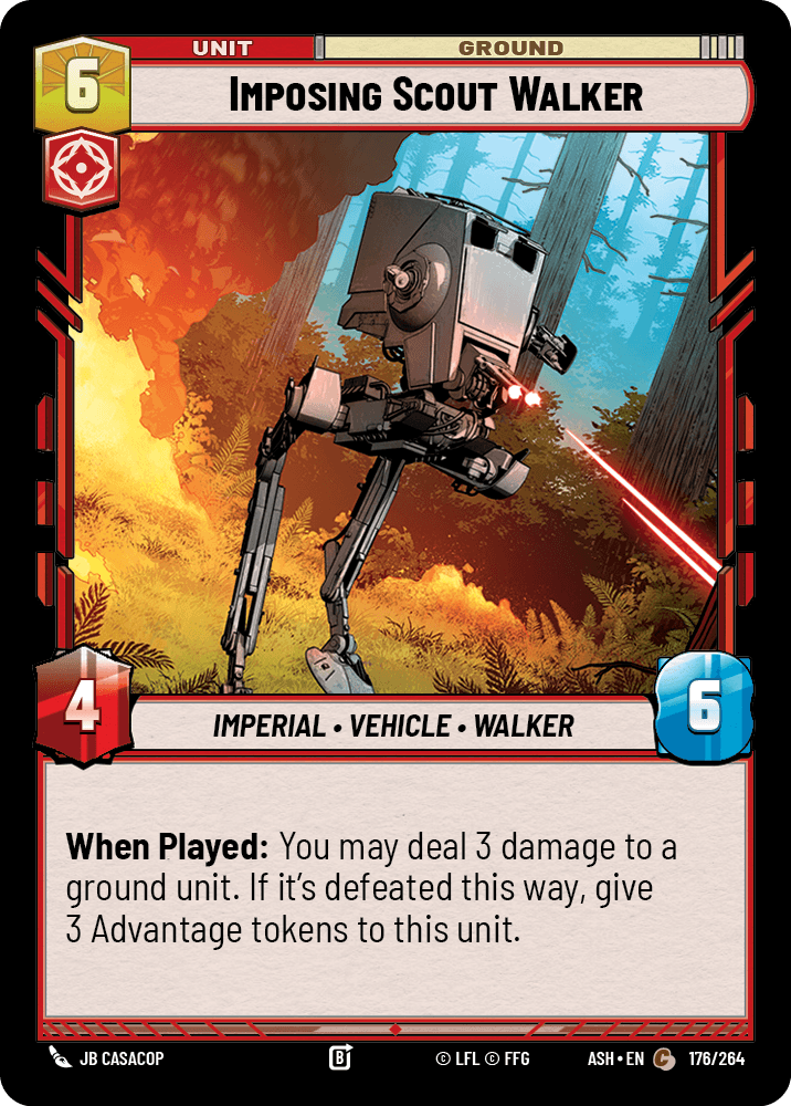 【ASH176/EN】Imposing Scout Walker