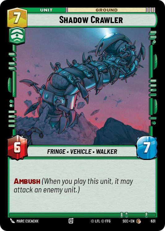 【SEC0631/EN】Shadow Crawler (Foil)