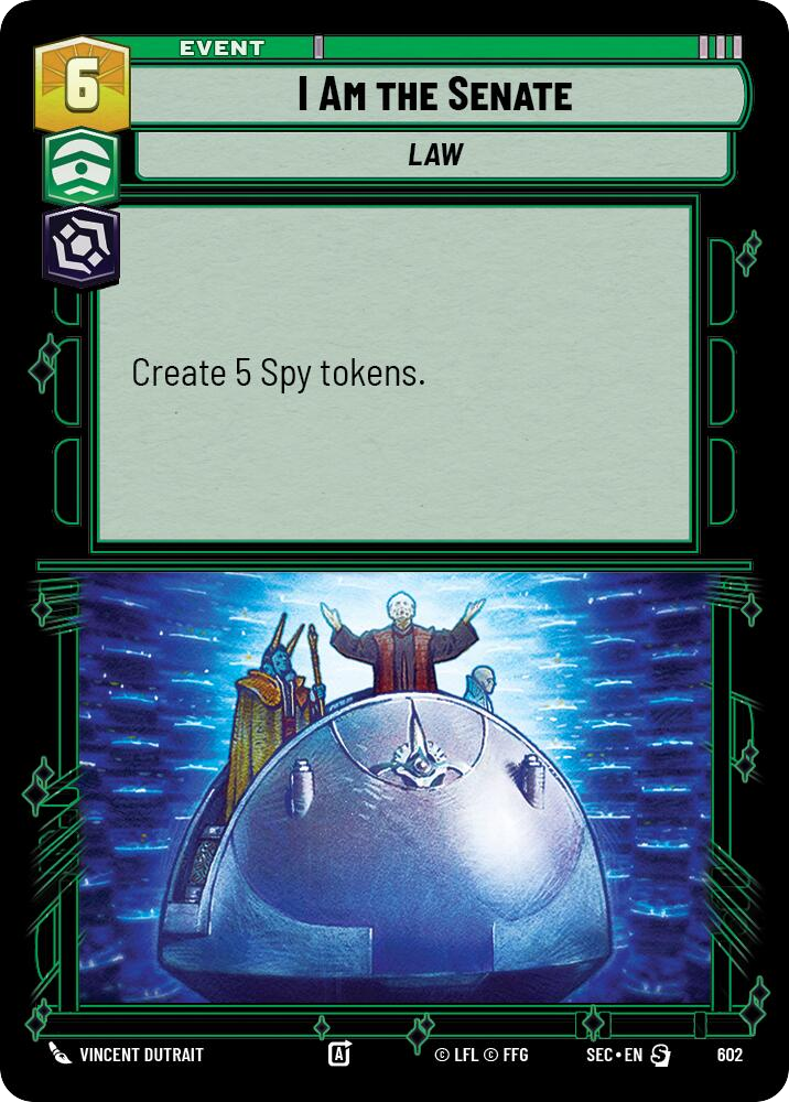 【SEC0602/EN】I Am the Senate (Foil)