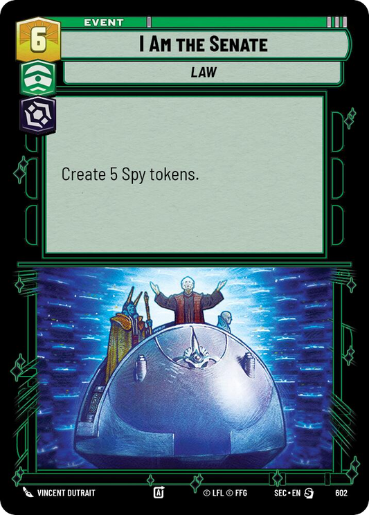 【SEC0602/EN】I Am the Senate (Foil)
