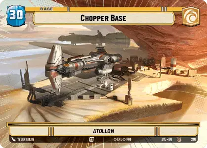 【JTL291/EN】Chopper Base(Hyperspace)